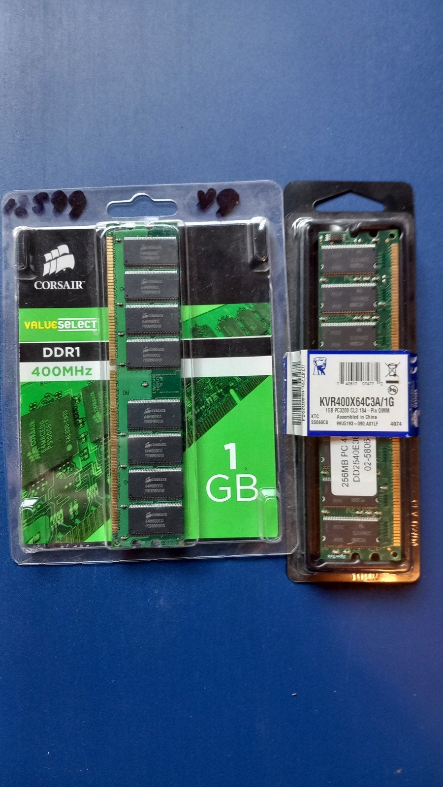 DDR1 RAM Geheugen voor Computer - 1GB en 256MB Modules, Computers en Software, Gebruikt, Ophalen of Verzenden, DDR, Desktop