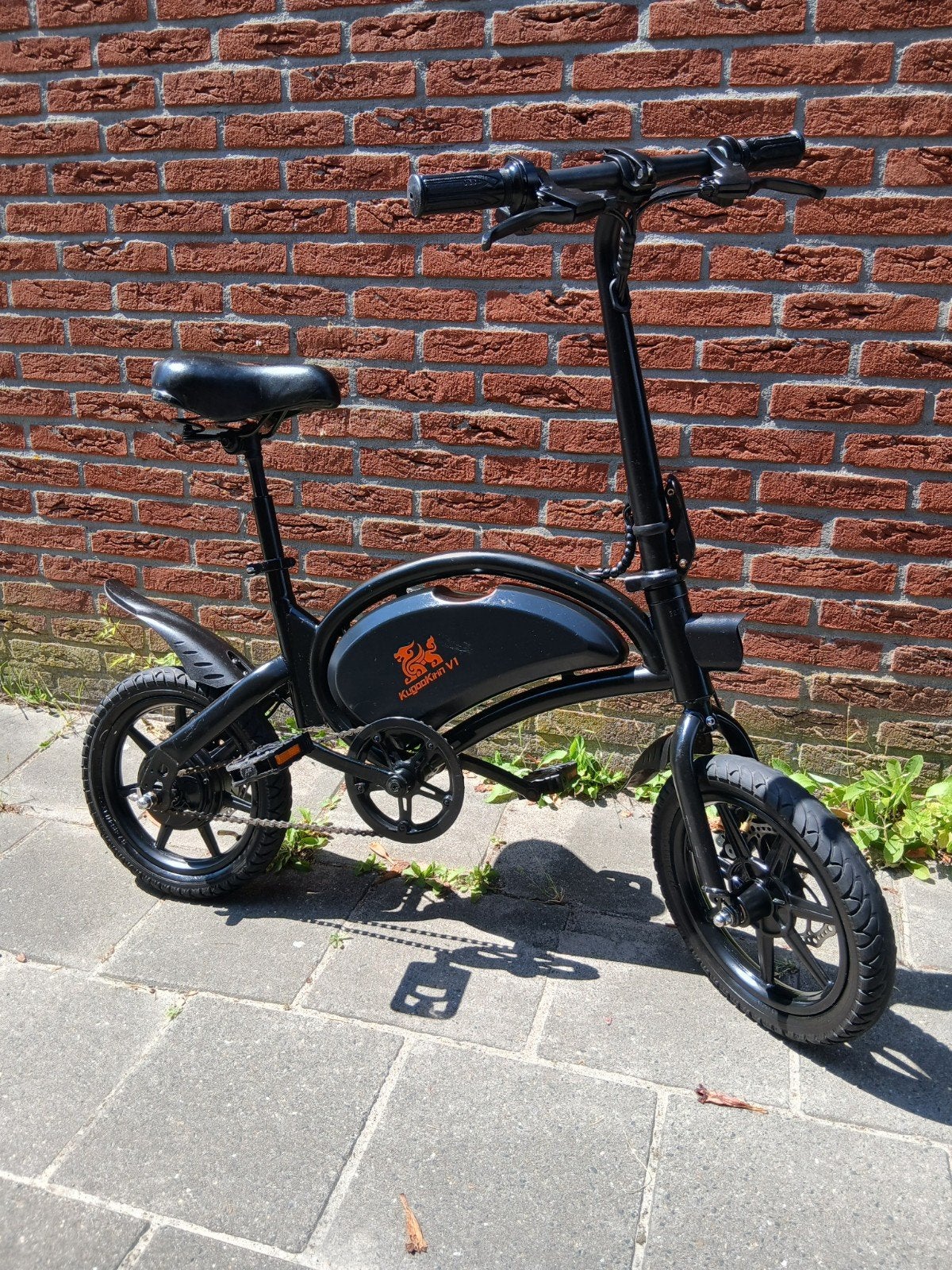 Kugoo Kirin V1 elektrische vouwfiets., Ophalen
