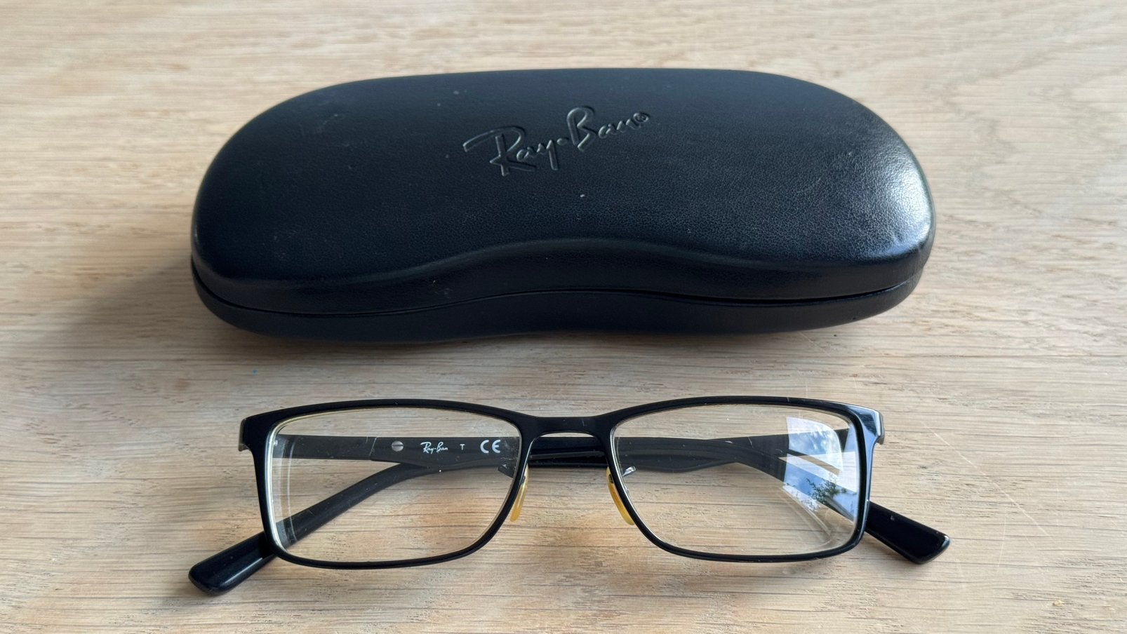 Ray Ban bril op sterkte -2.75 / -3.00, Gebruikt, Zwart, Ophalen of Verzenden, Ray-Ban