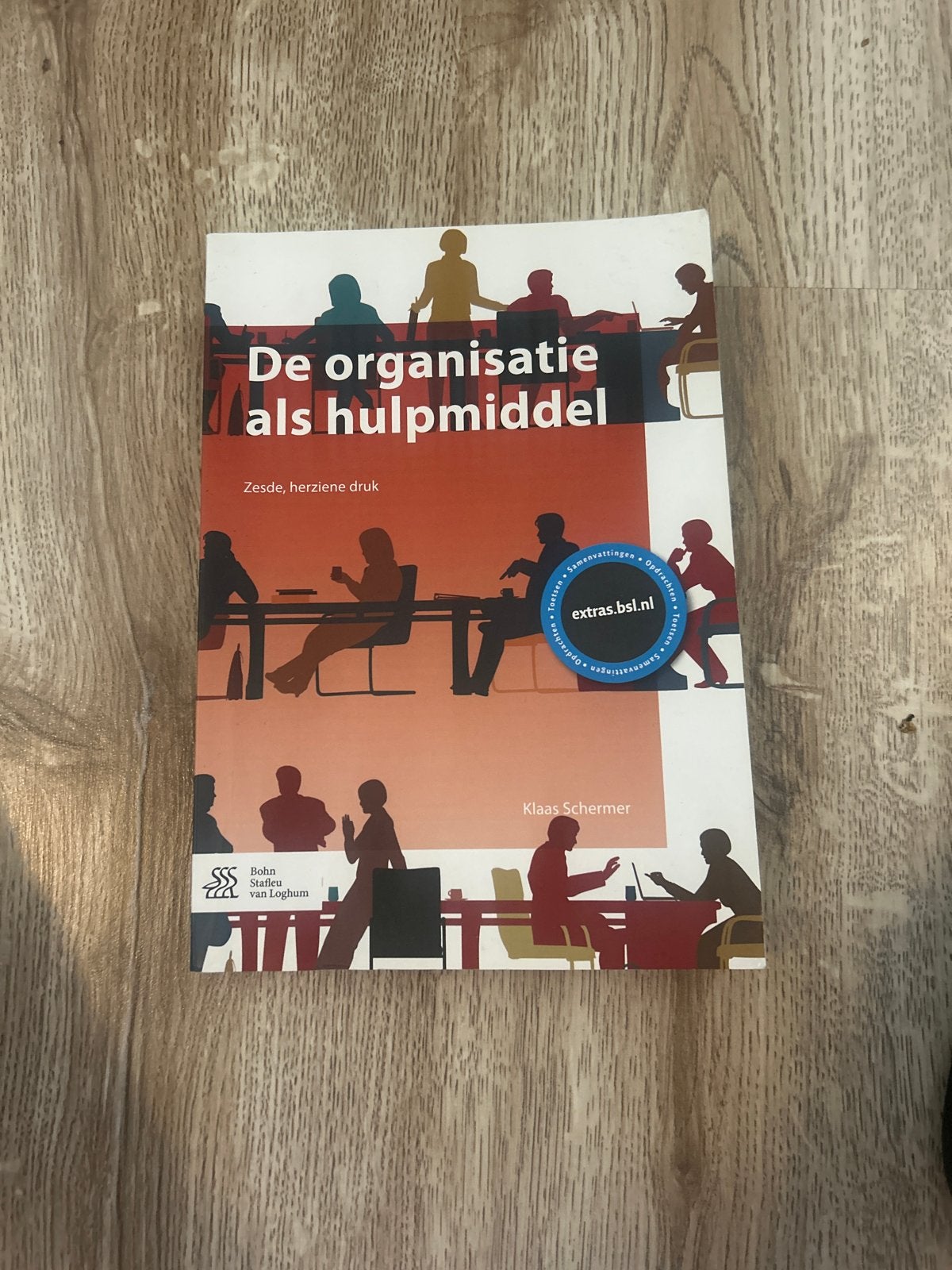 Klaas Schermer - De organisatie als hulpmiddel, Boeken, Ophalen, Sociale wetenschap, Zo goed als nieuw, Klaas Schermer