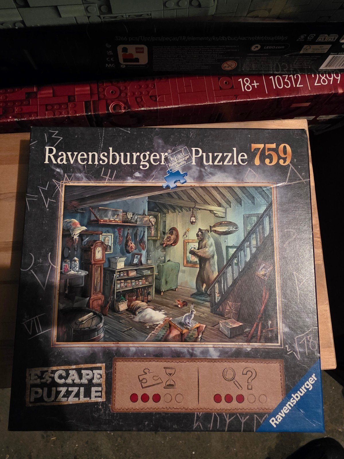 Ravensburger puzzel 759st, Ophalen, Zo goed als nieuw
