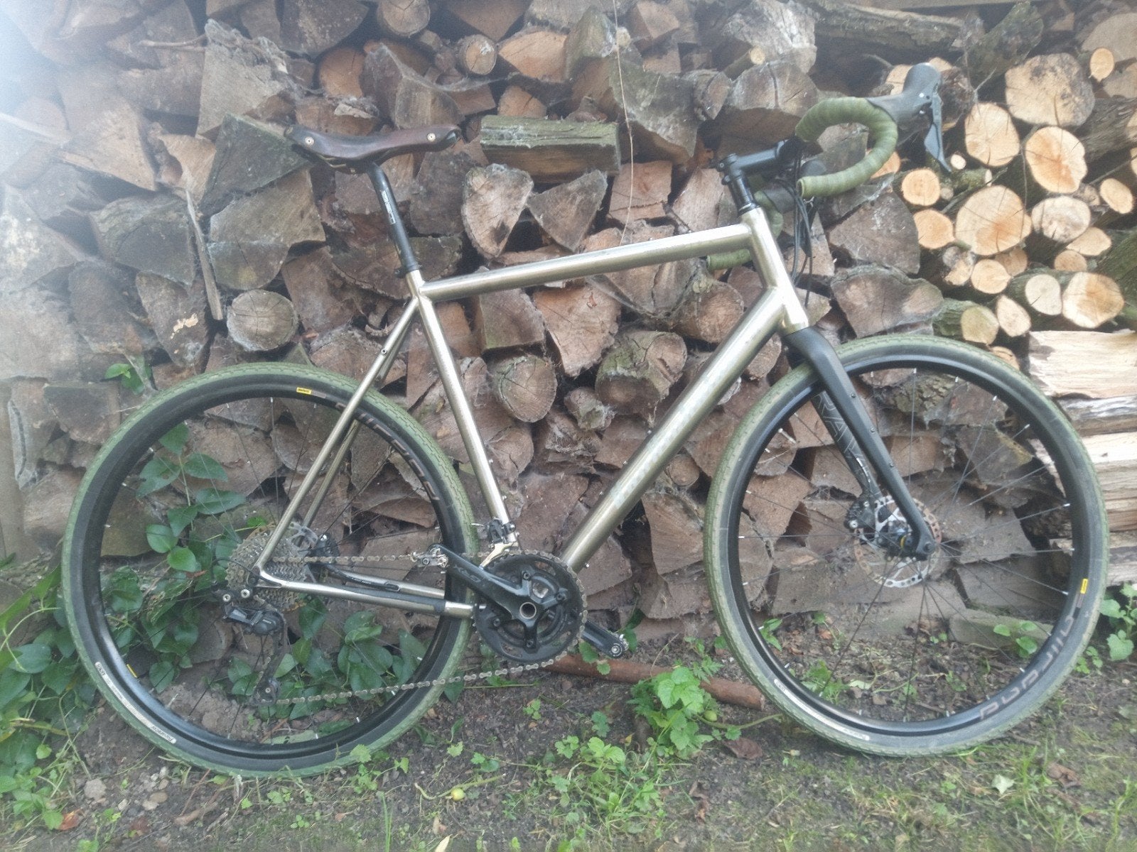 Van Nicolas Rowtag Titanium Gravelbike XL, Fietsen en Brommers, Fietsen | Heren | Sportfietsen en Toerfietsen, 57 tot 61 cm, Ophalen