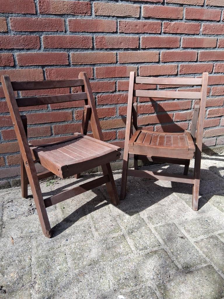 2 kinder tuinstoelen klapstoel  klapstoelen, Tuin en Terras, Ophalen
