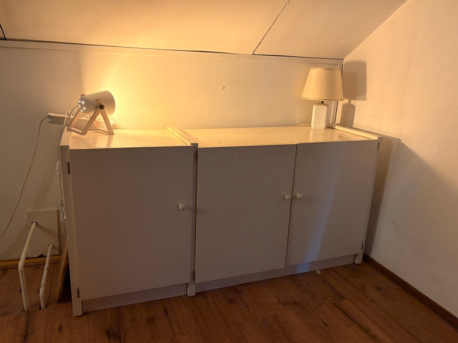 Witte Lundia opbergkast, Ophalen, Gebruikt