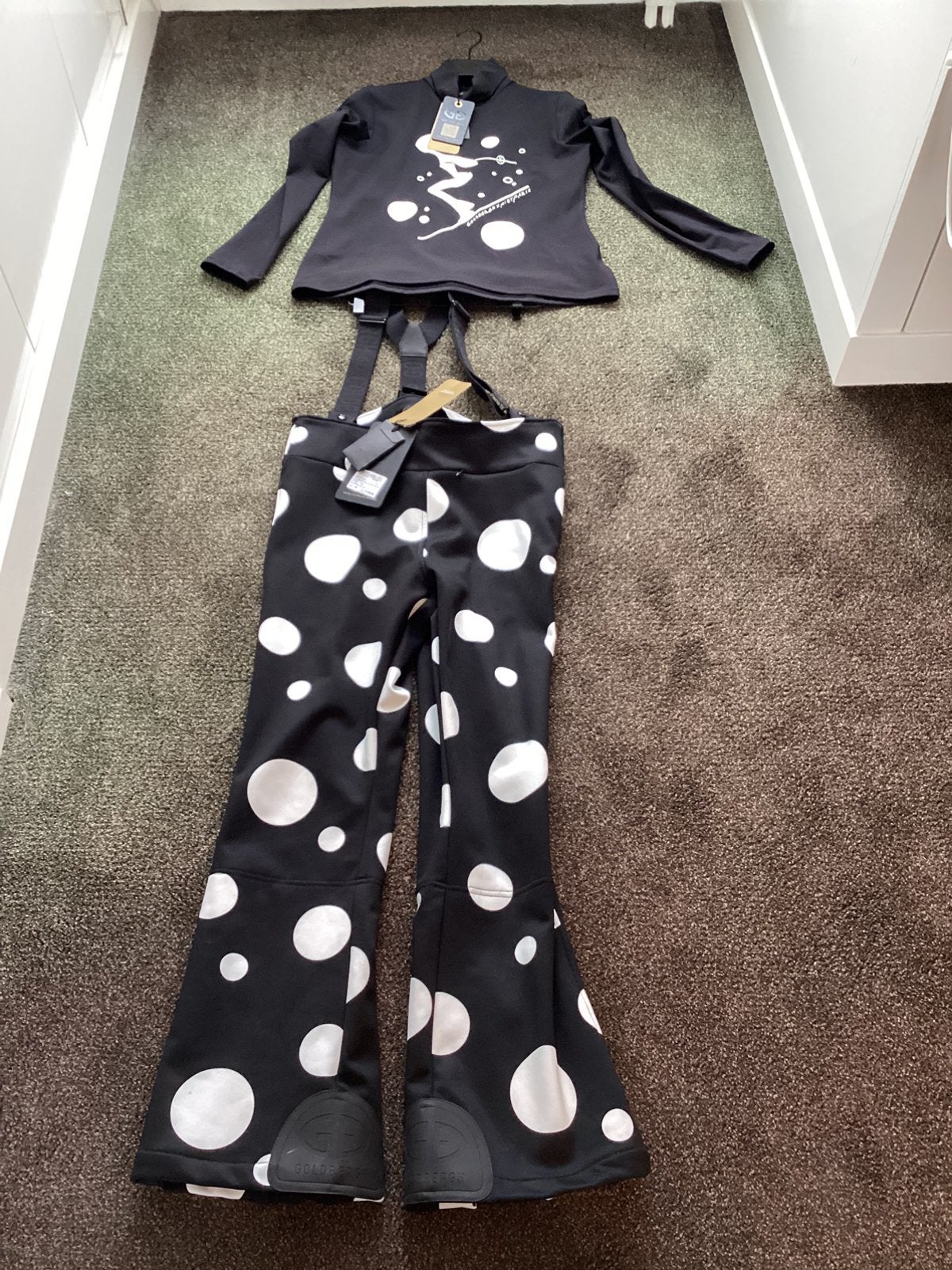 Goldbergh zwarte ballon skipants maat 44 nieuw, Kleding | Dames, Ophalen of Verzenden, Nieuw, Maat 42/44 (L), Broek