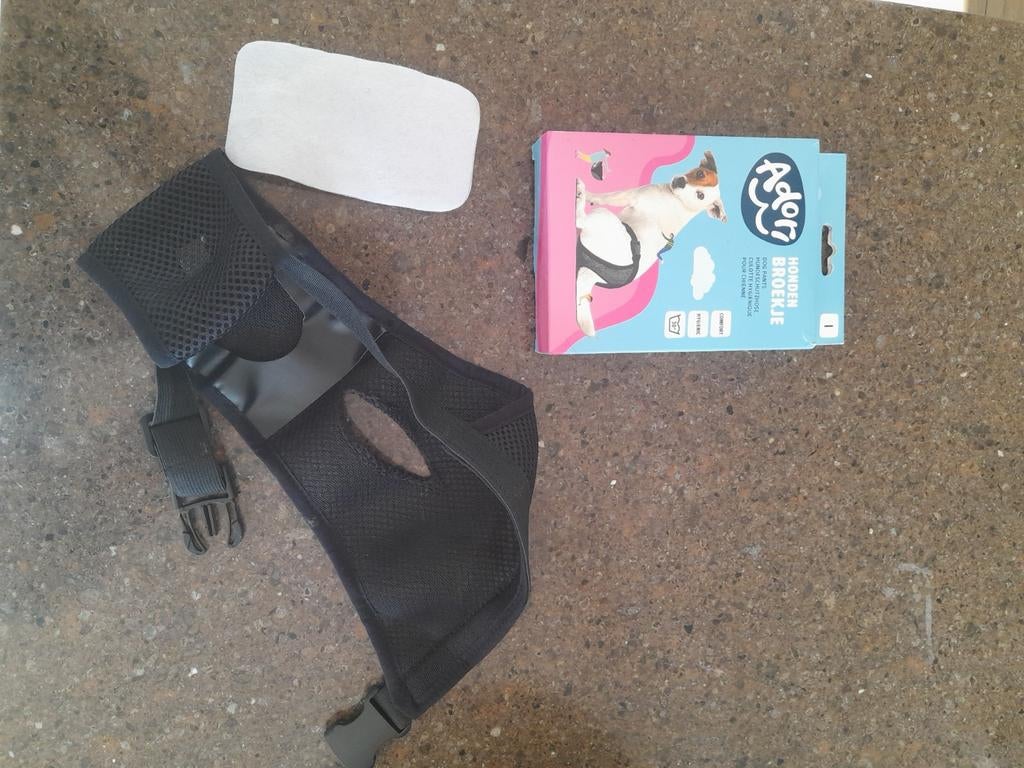 Loopsheid broekje maat L, Dieren en Toebehoren, Honden-accessoires, Ophalen, Zo goed als nieuw