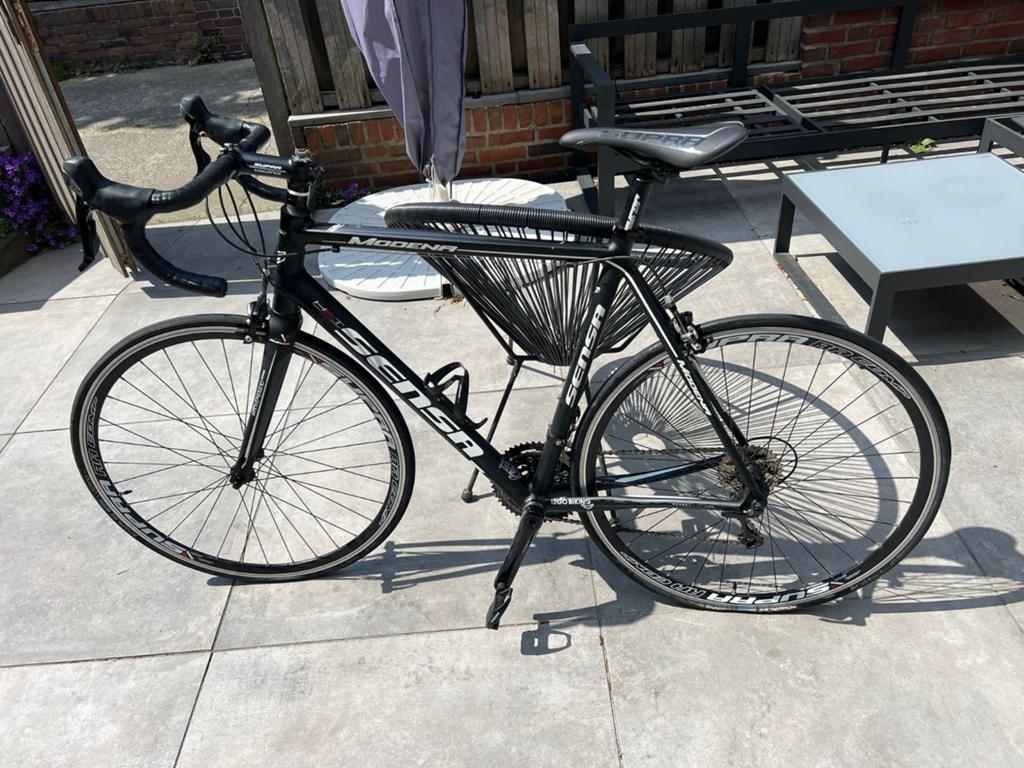 Sensa Modena Racefiets Shimano Groepset 58cm, Fietsen en Brommers, Fietsen | Racefietsen, 28 inch, Gebruikt, Aluminium, 57 tot 61 cm