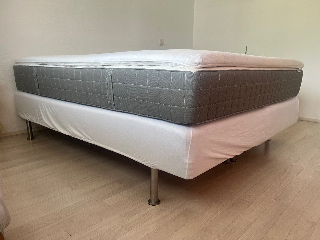 Boxspring IKEA 160 x 200 gratis af te halen!, Ophalen, Gebruikt, Tweepersoons, 200 cm