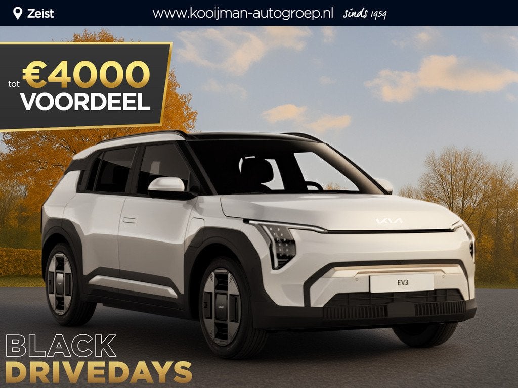 Kia EV3 Air 58.3 kWh Nu extra scherp geprijsd! Rijklaar vana, Auto's, EV3, Stof, 1700 kg, 360 min