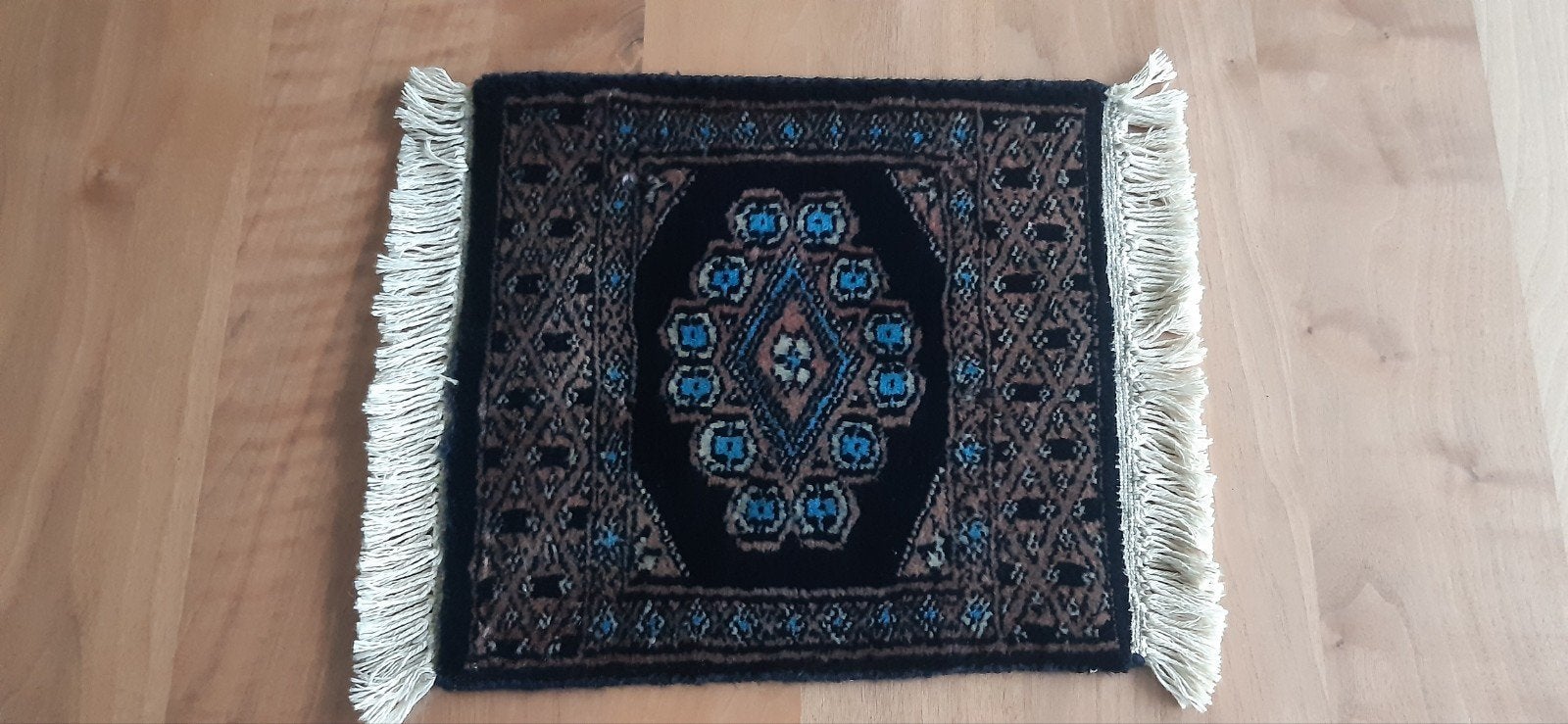 4 kleine Perzische tapijten-kleedjes, Ophalen of Verzenden