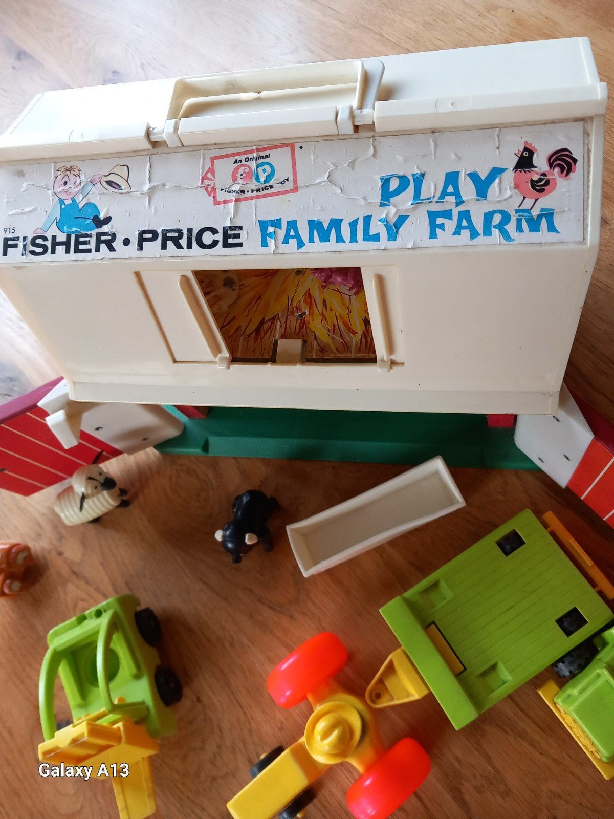 Fisher Price  boerderij, Ophalen of Verzenden, Gebruikt, Speelset, Met geluid
