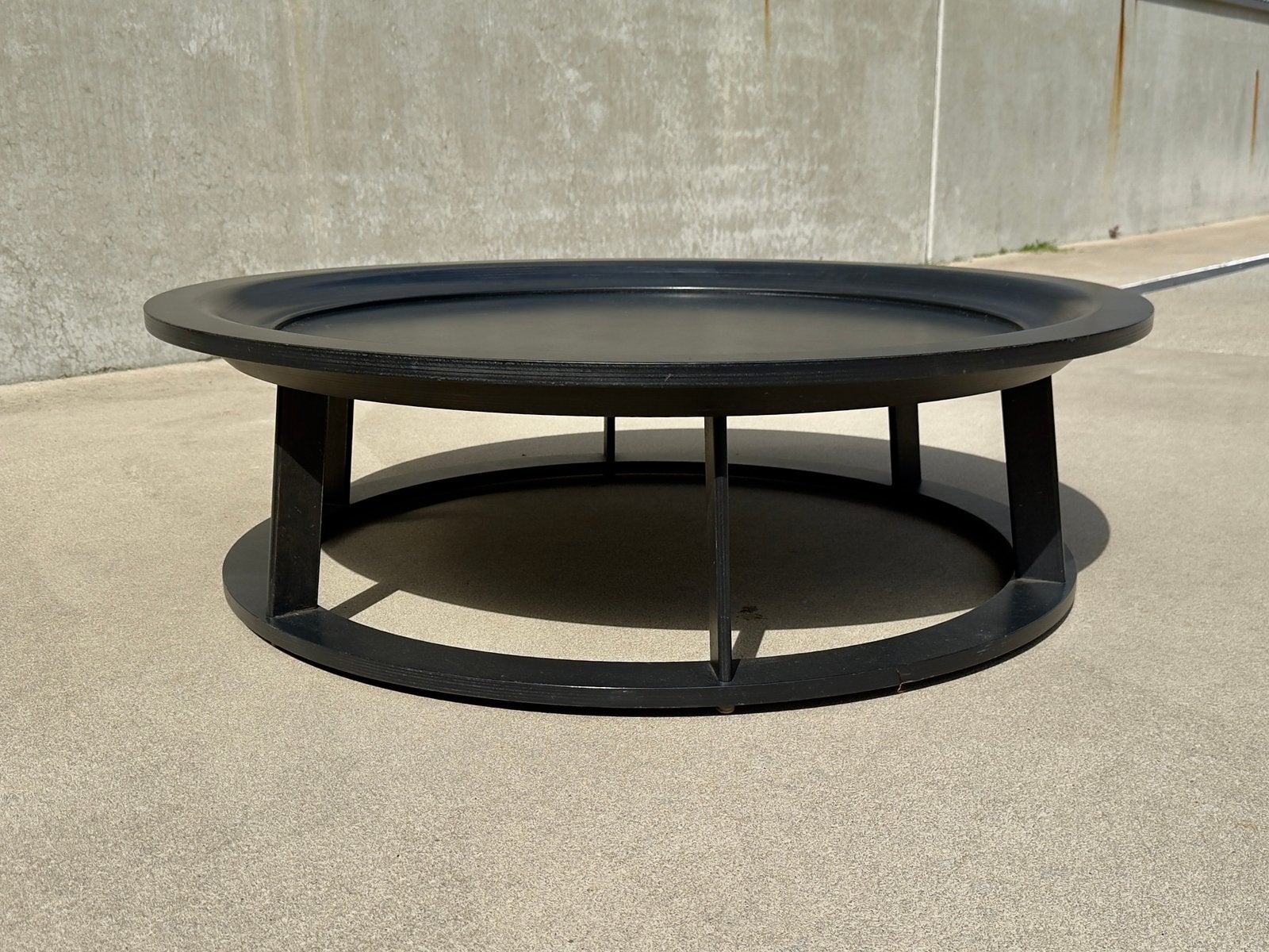 OBI Linteloo ronde salontafel 100cm design Roderick Vos, 100 tot 150 cm, |, Rond, |