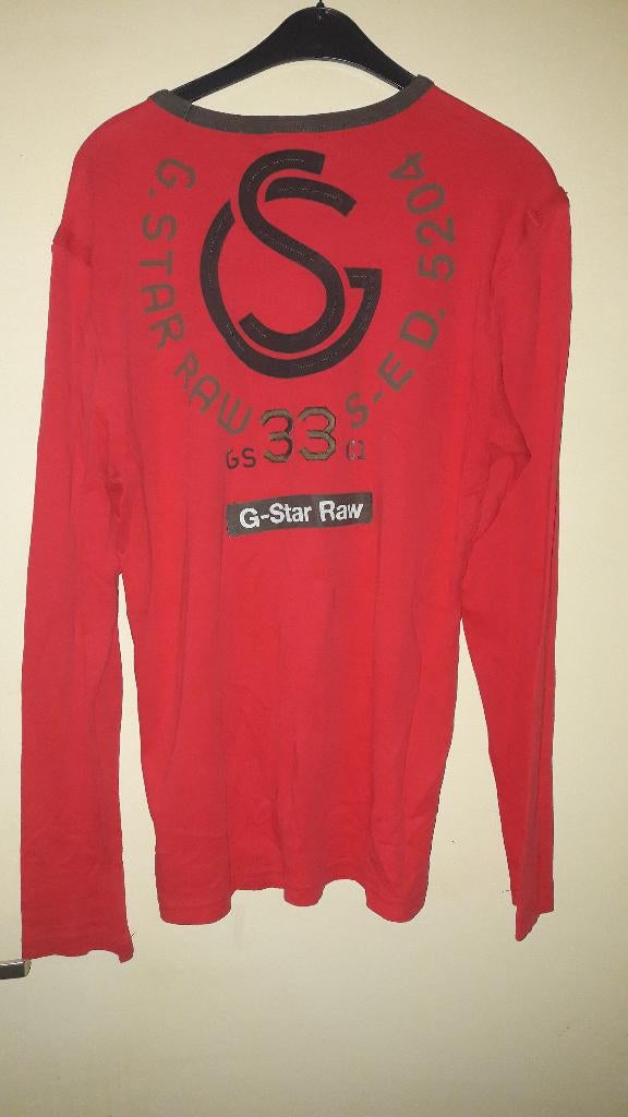 t-shirt g-star raw, Ophalen, G-Star Raw, Maat 56/58 (XL), Zo goed als nieuw