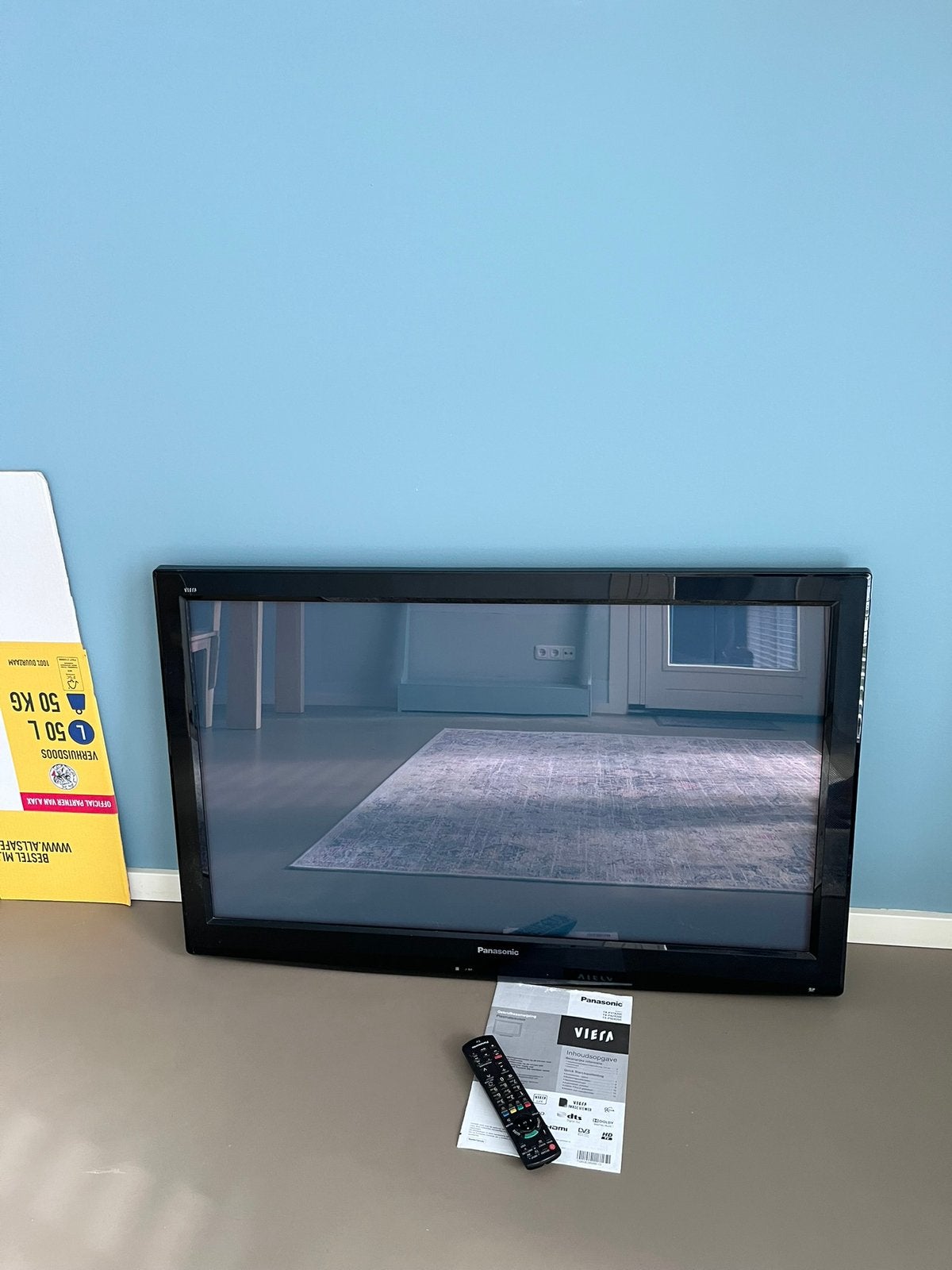 Panasonic Viera plasma tv 42 inch, Ophalen, Gebruikt, Panasonic, 100 Hz