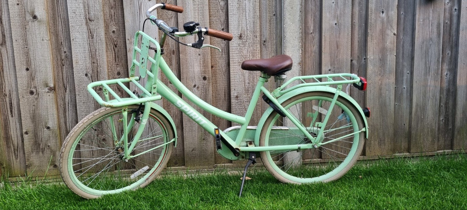 Spirit fiets meisje 24 inch mintgroen, Fietsen en Brommers, Fietsen | Meisjes, Ophalen, Gebruikt, 24 inch