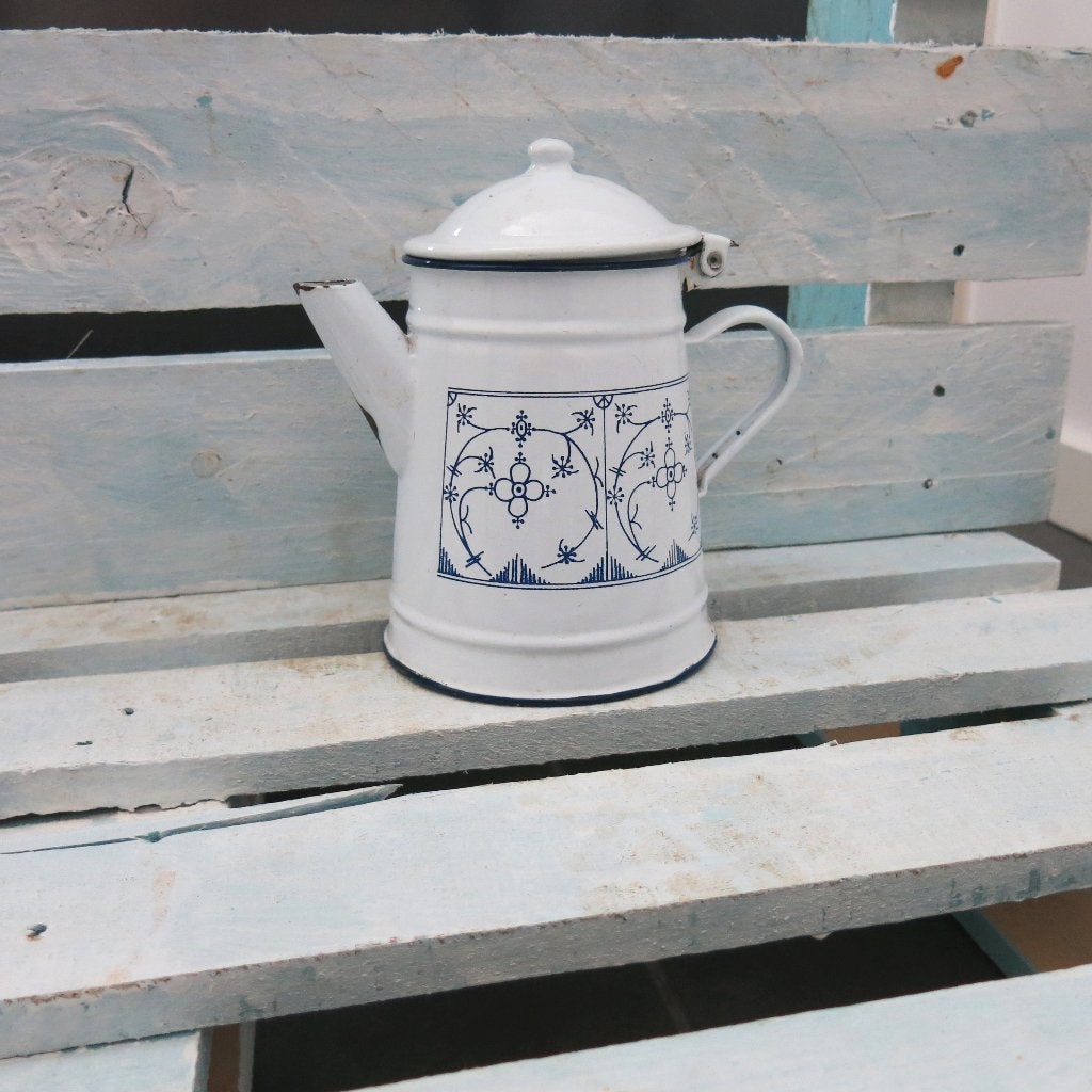 Emaille koffiekan, Antiek en Kunst, Ophalen of Verzenden