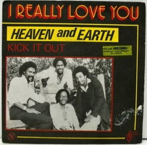 Heaven and Earth - I Really Love You / Kick It Out (Vinyl), Originele persing, 7 inch, Ophalen of Verzenden, Zo goed als nieuw