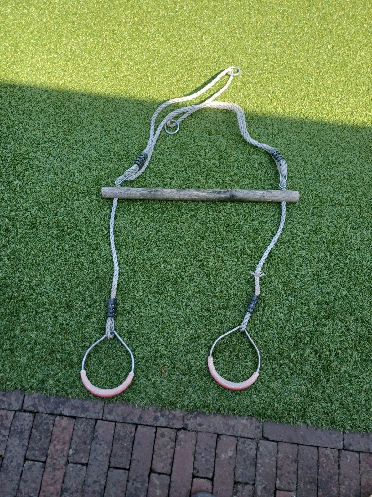 ringen met rekstok, Kinderen en Baby's, Speelgoed | Buiten | Speeltoestellen, Ophalen of Verzenden, Zo goed als nieuw, Schommel