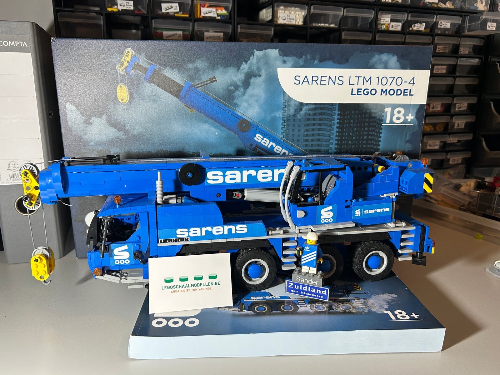 Sarens LTM 1070-4 LEGO, Ophalen, Zo goed als nieuw