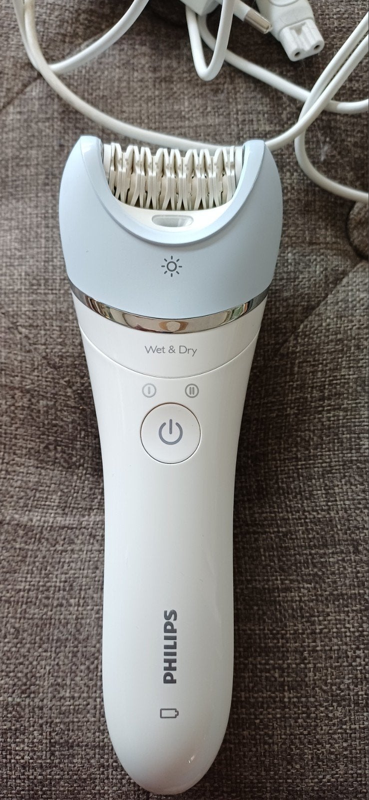 Philips wet & dry epilator, Ophalen of Verzenden, Gebruikt, Scheren en Epileren