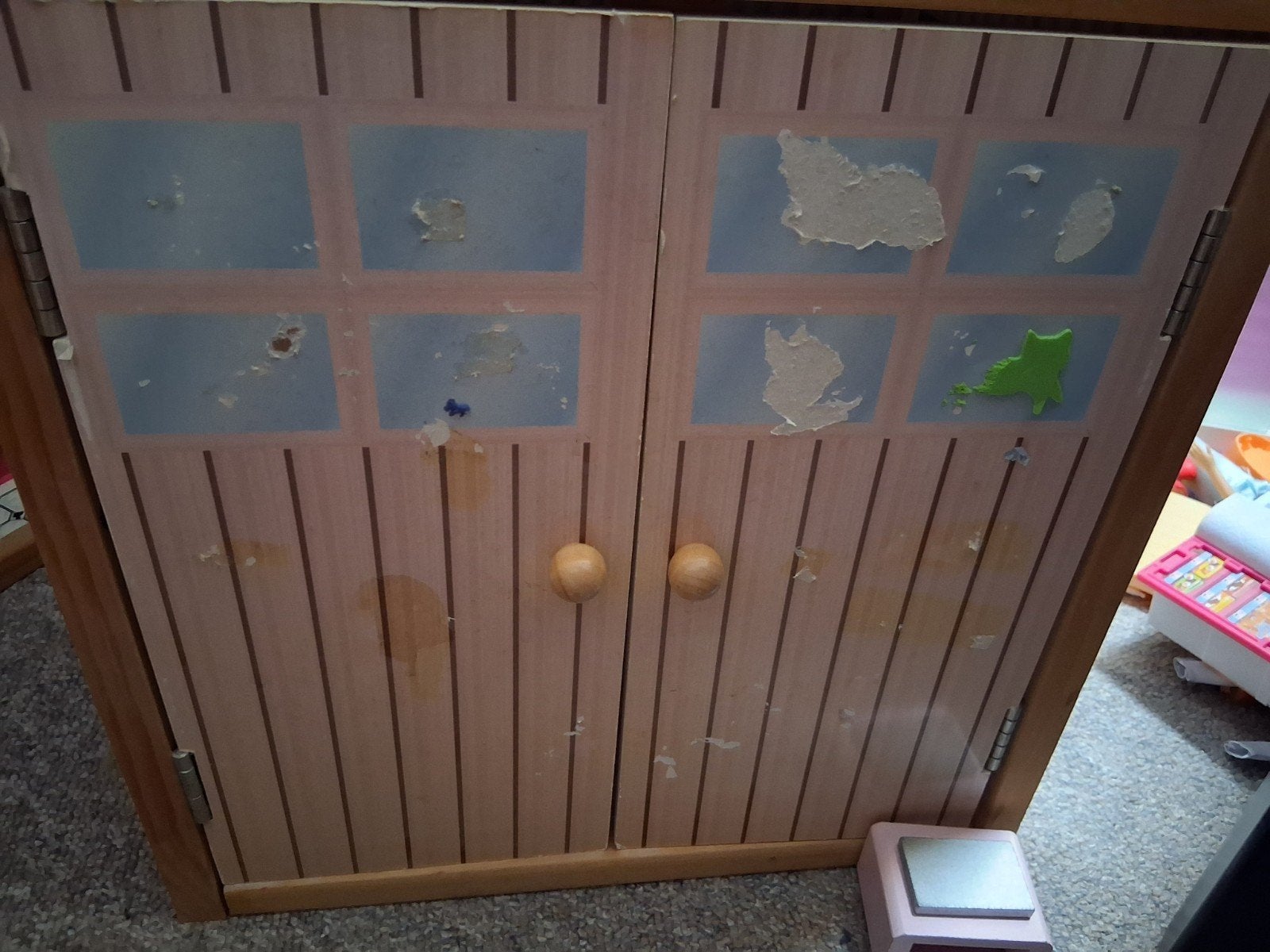barbiehuis met veel extra's, Ophalen, Gebruikt, Poppenhuis