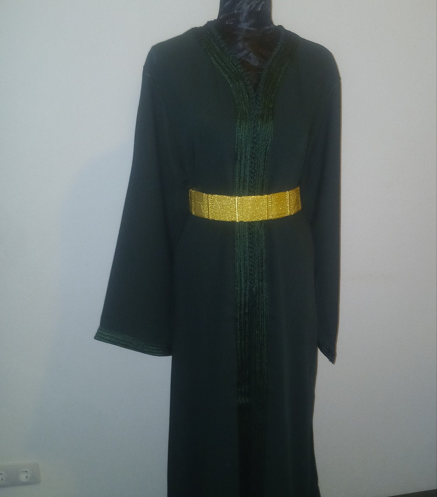 Nieuwe Marokkaanse taksita jurk - Maat XL, Kleding | Dames, Ophalen, Nieuw, Maat 46/48 (XL) of groter, Groen
