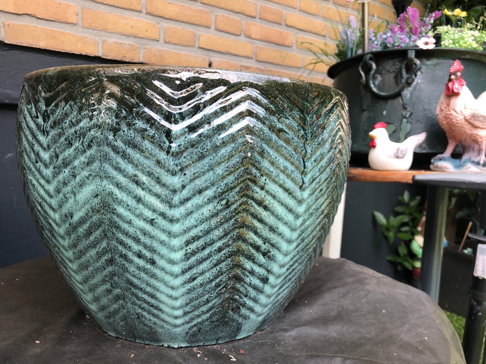 Design Bloempotten - Diverse Maten en Kleuren, 25 tot 40 cm, Rond, Binnen, Ophalen of Verzenden