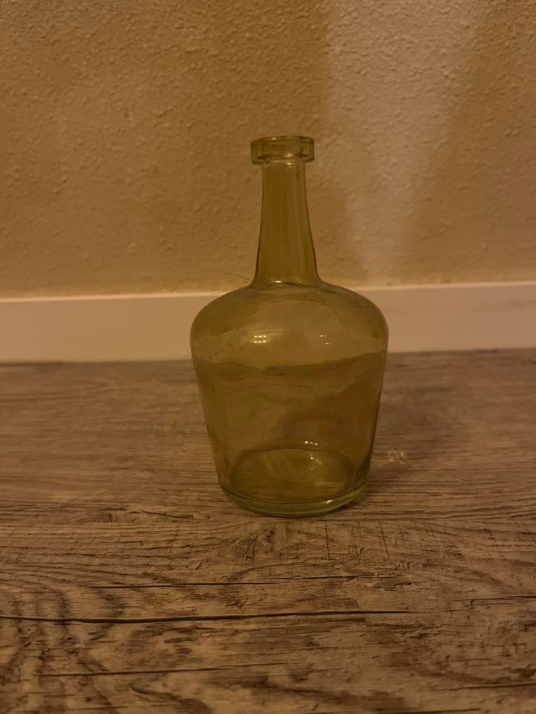 Mini glazen flesje - 12cm hoog, Ophalen