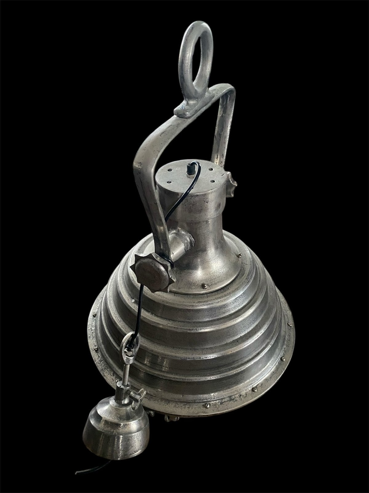 industriële hanglamp, Ophalen, Metaal