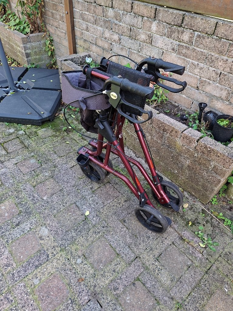Rollator, Ophalen, Opvouwbaar, Gebruikt