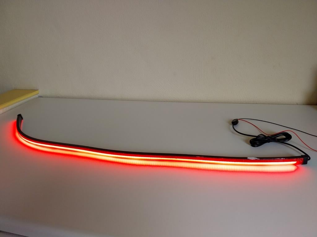 Flexibele LED strip rood 92 cm - Universeel, Ophalen of Verzenden