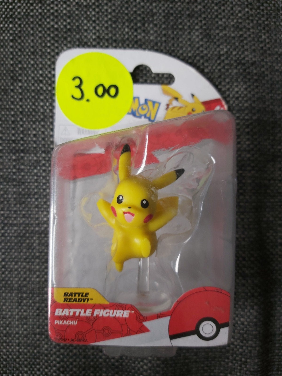Pikachu Battle Figure - Nieuw in verpakking, Ophalen of Verzenden, Nieuw