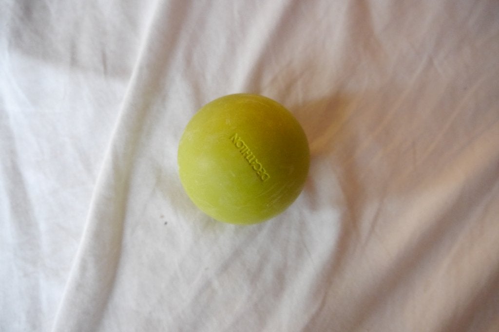 Lacrosse bal Decathlon (massagebal), Ophalen of Verzenden, Gebruikt, Overige typen