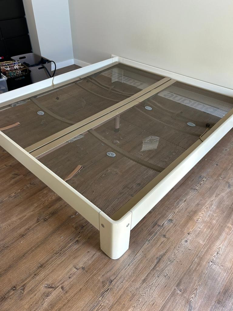 2 auping spiraalbodems 90x200, Ophalen, Gebruikt, Eenpersoons, 90 cm