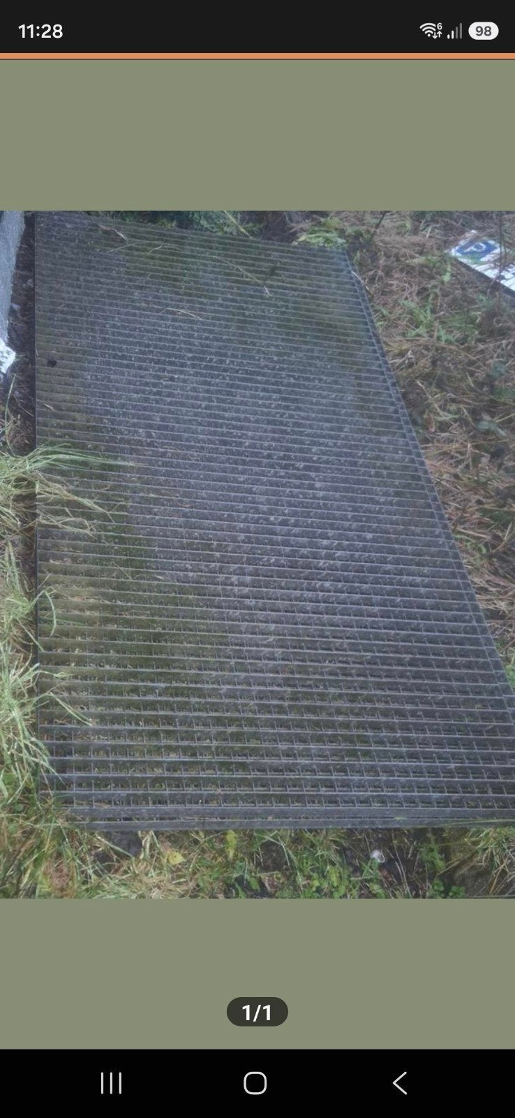 2 stuks vloerroosters looproosters roosters, Ophalen of Verzenden, Zo goed als nieuw