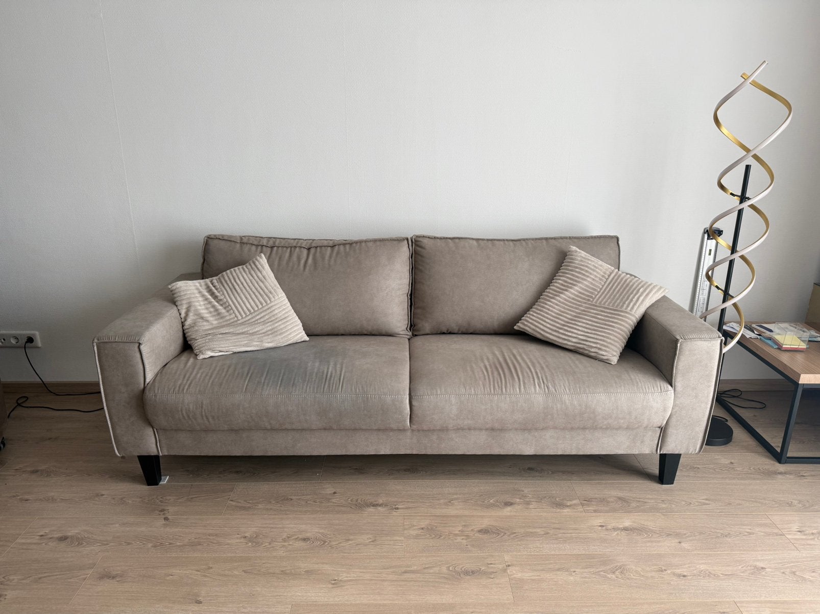 Bankstel, Huis en Inrichting, Banken | Bankstellen, Ophalen, Zo goed als nieuw, 75 tot 100 cm