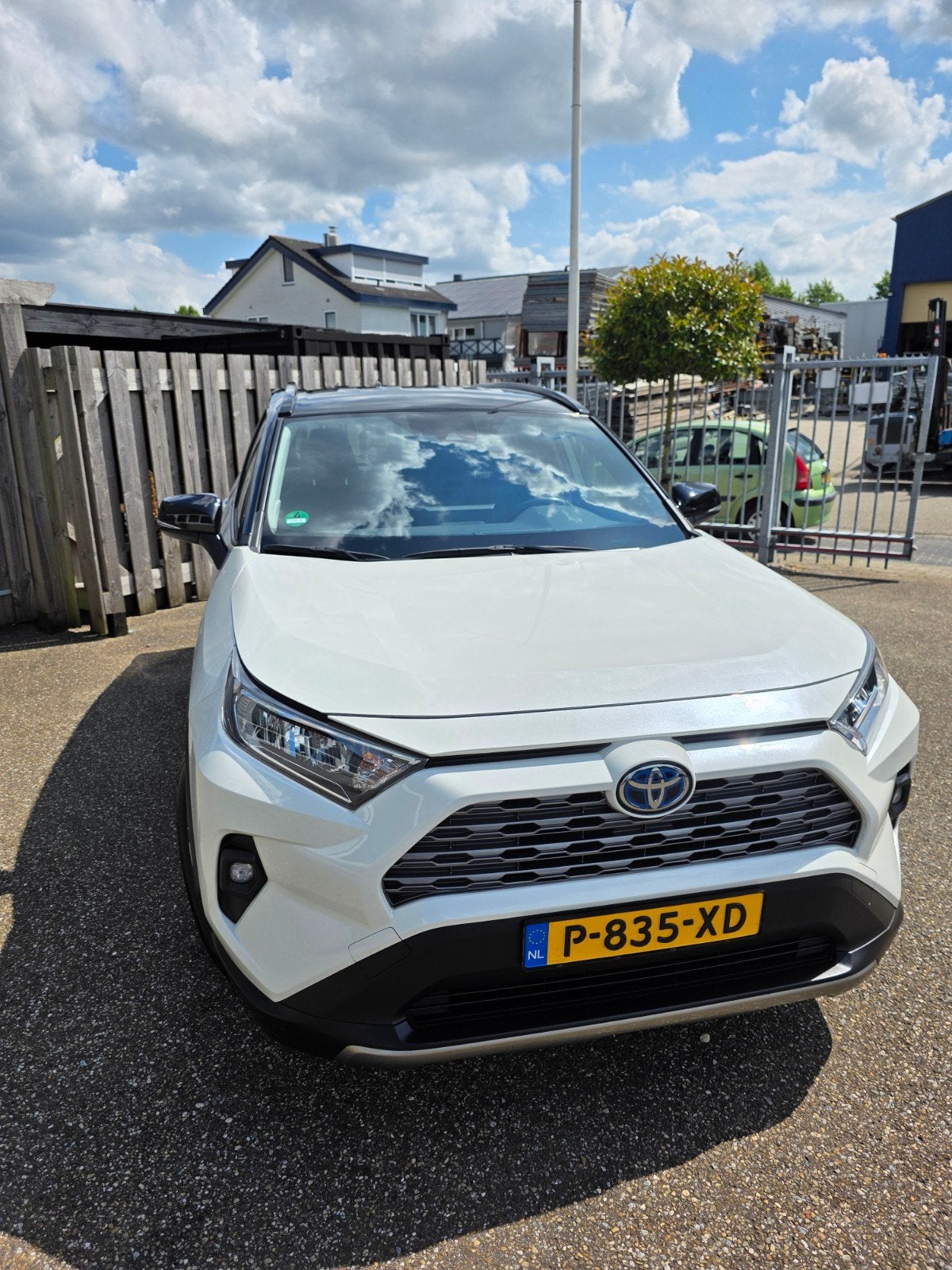 Toyota Rav4 2.5 Hybrid 218pk CVT 2022 Wit, 4 cilinders, 2487 cc, Wit, Origineel Nederlands