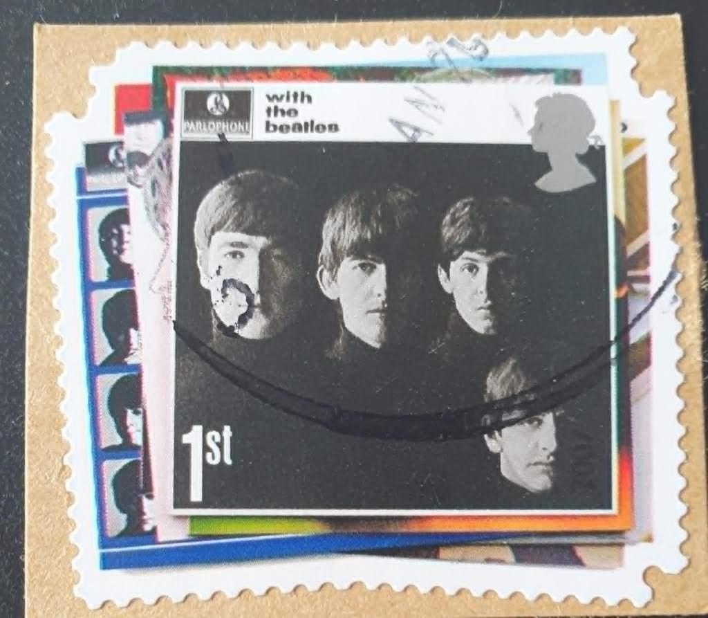 146-26 Engeland / Beatles - With the Beatles, Verzenden, Gestempeld