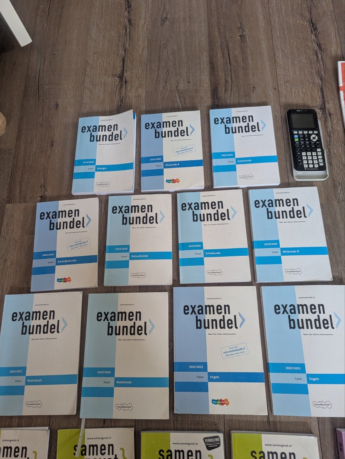 Examen bundels HAVO, samenvattingen, Ophalen of Verzenden, Zo goed als nieuw, HAVO
