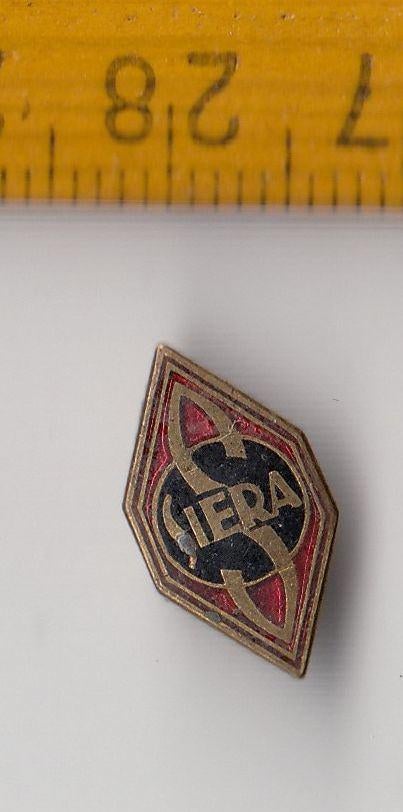 Siera Vintage Radio embleem logo schildje, Ophalen of Verzenden