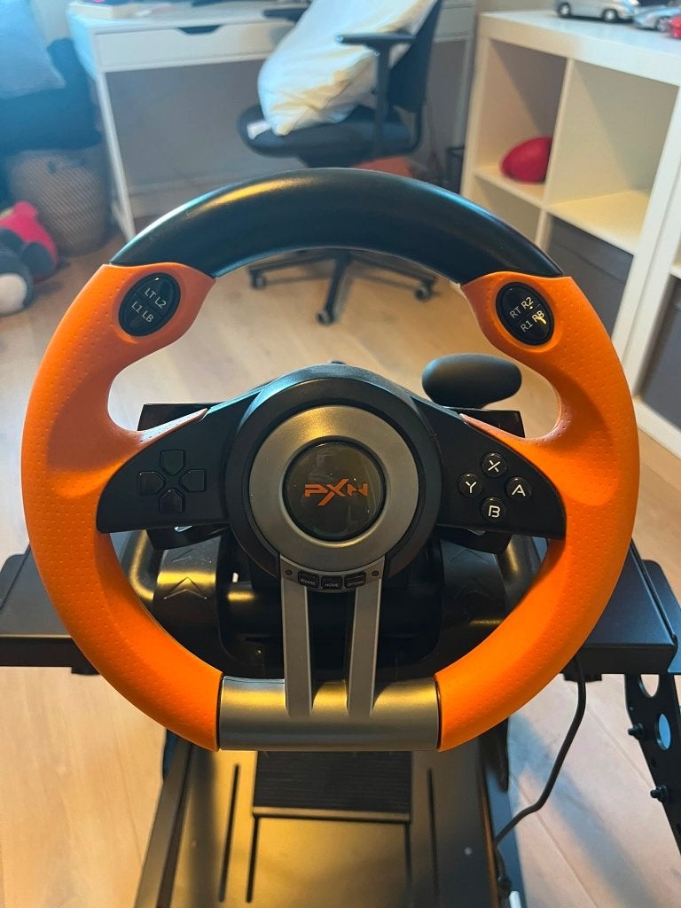 PXN V3 Pro racestuur met standaard te koop, Ophalen, Racestuur, Overige merken, Zo goed als nieuw