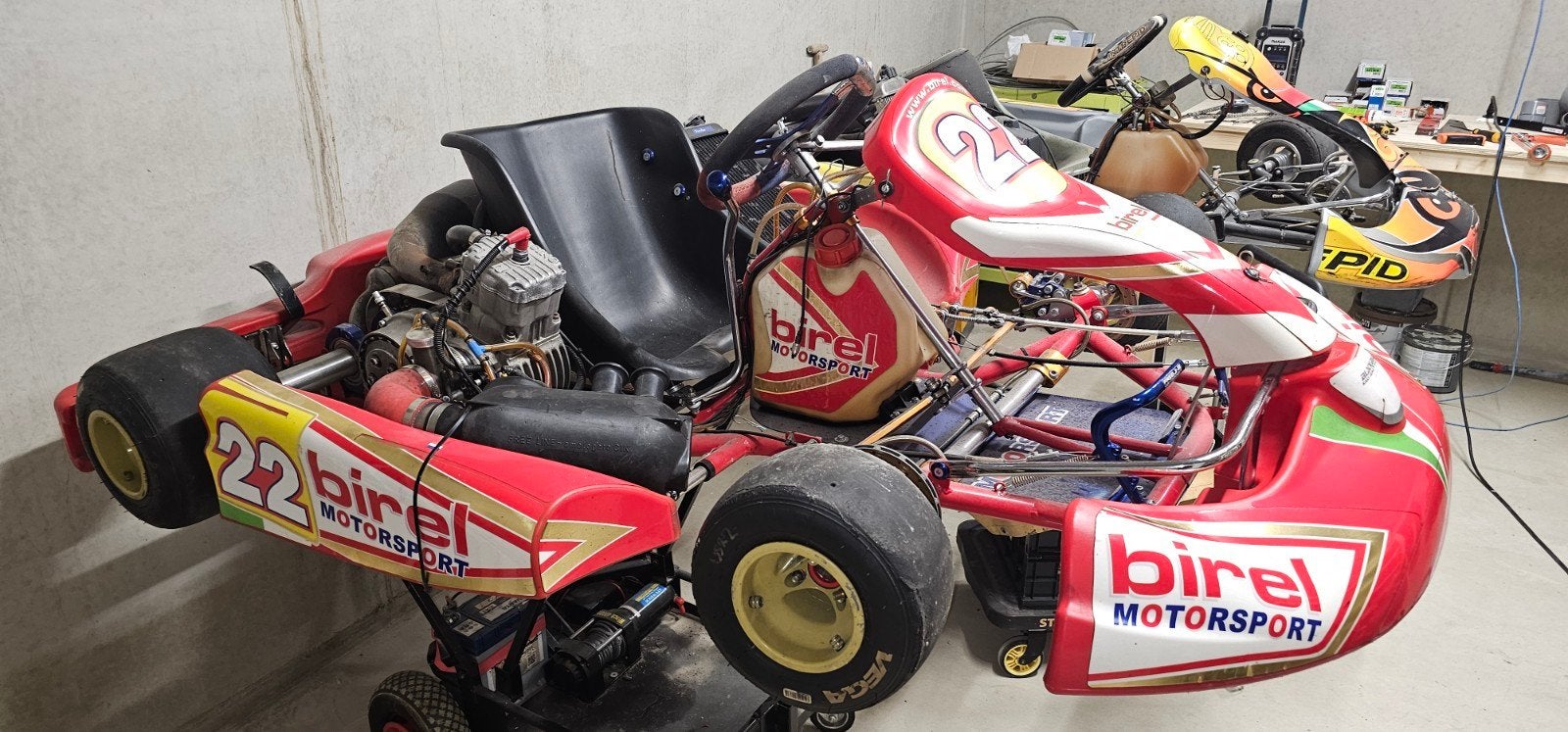 125cc schakelkart birel, Ophalen, Gebruikt, Kart