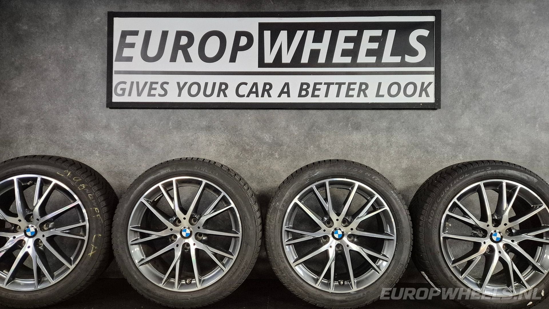 17 inch BMW F40 F44 F45 F46 velgen winterbanden 489, Gebruikt, -, -, Banden en Velgen
