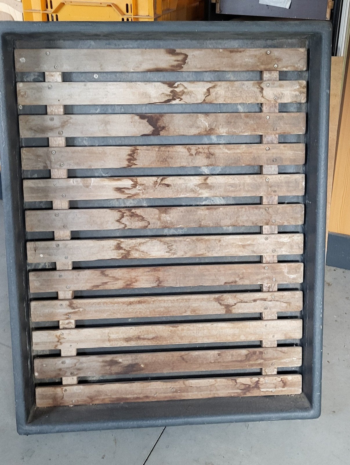 polyester bak 80x102x15cm, Ophalen, Kunststof, 150 tot 200 cm