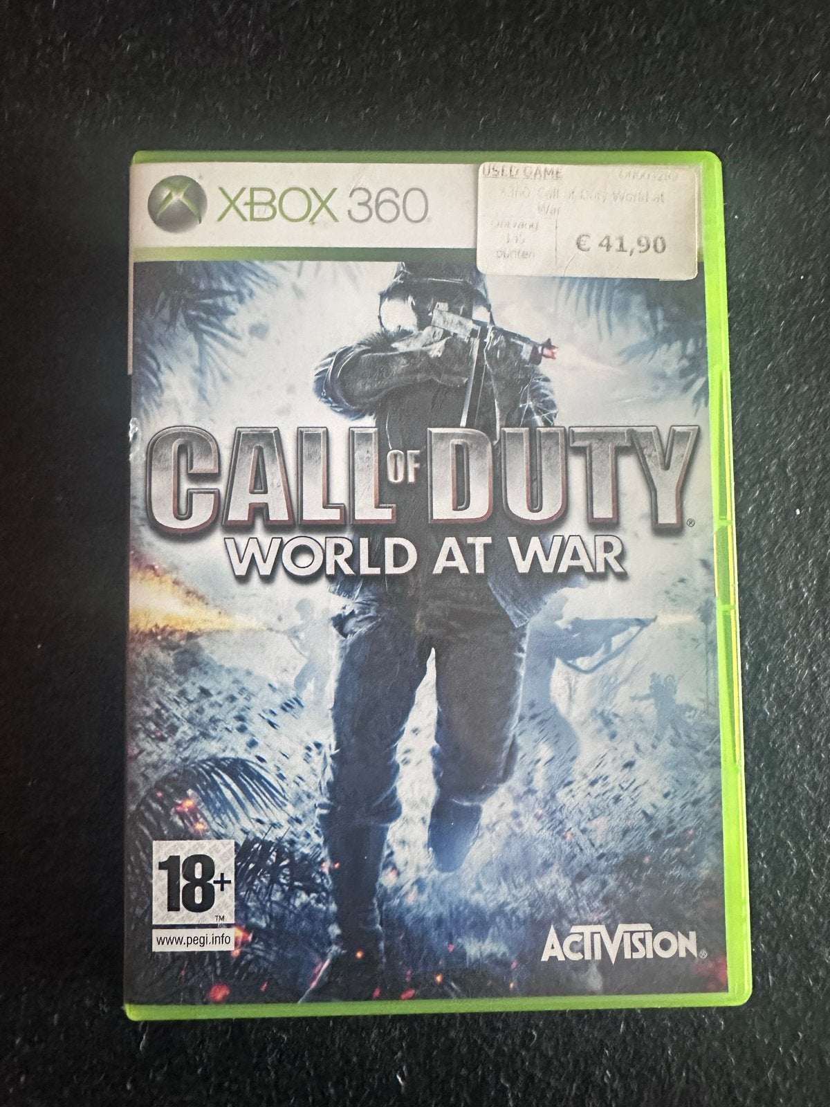 Call of Duty: World at War - Xbox 360 (Gebruikt), Gebruikt, Vanaf 18 jaar, Shooter, 1 speler