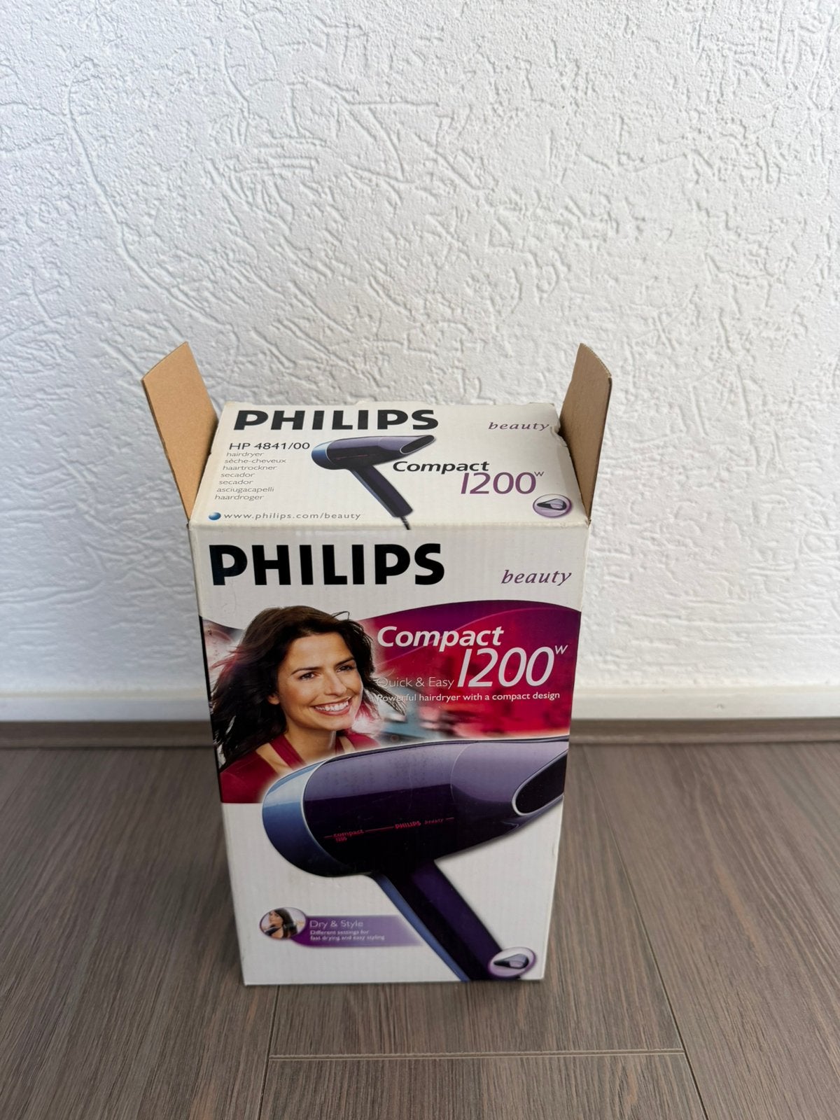 Föhn Philips, Huis en Inrichting, Woonaccessoires | Krantenbakken en Lectuurbakken, Ophalen, Zo goed als nieuw