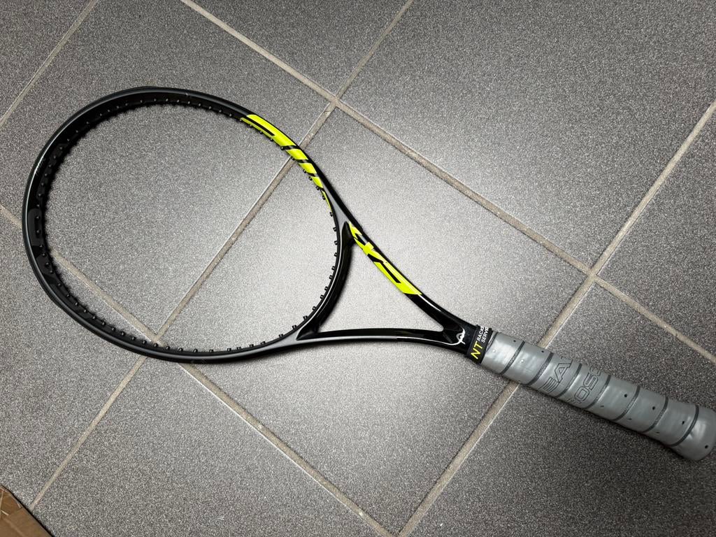 Head etrene tour nite edition zgan L3, Sport en Fitness, Tennis, Ophalen of Verzenden, Zo goed als nieuw, Head, Racket