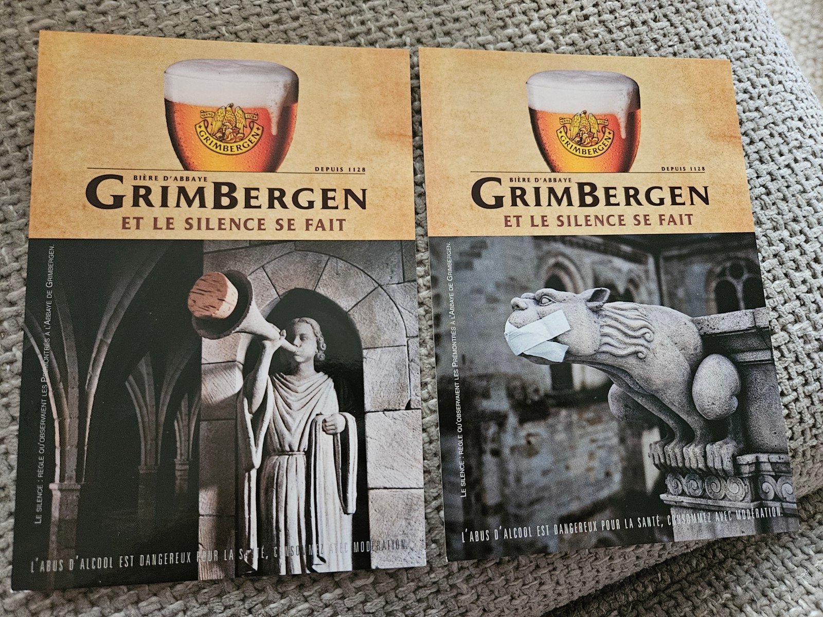 Grimbergen bierkaarten, Ophalen of Verzenden