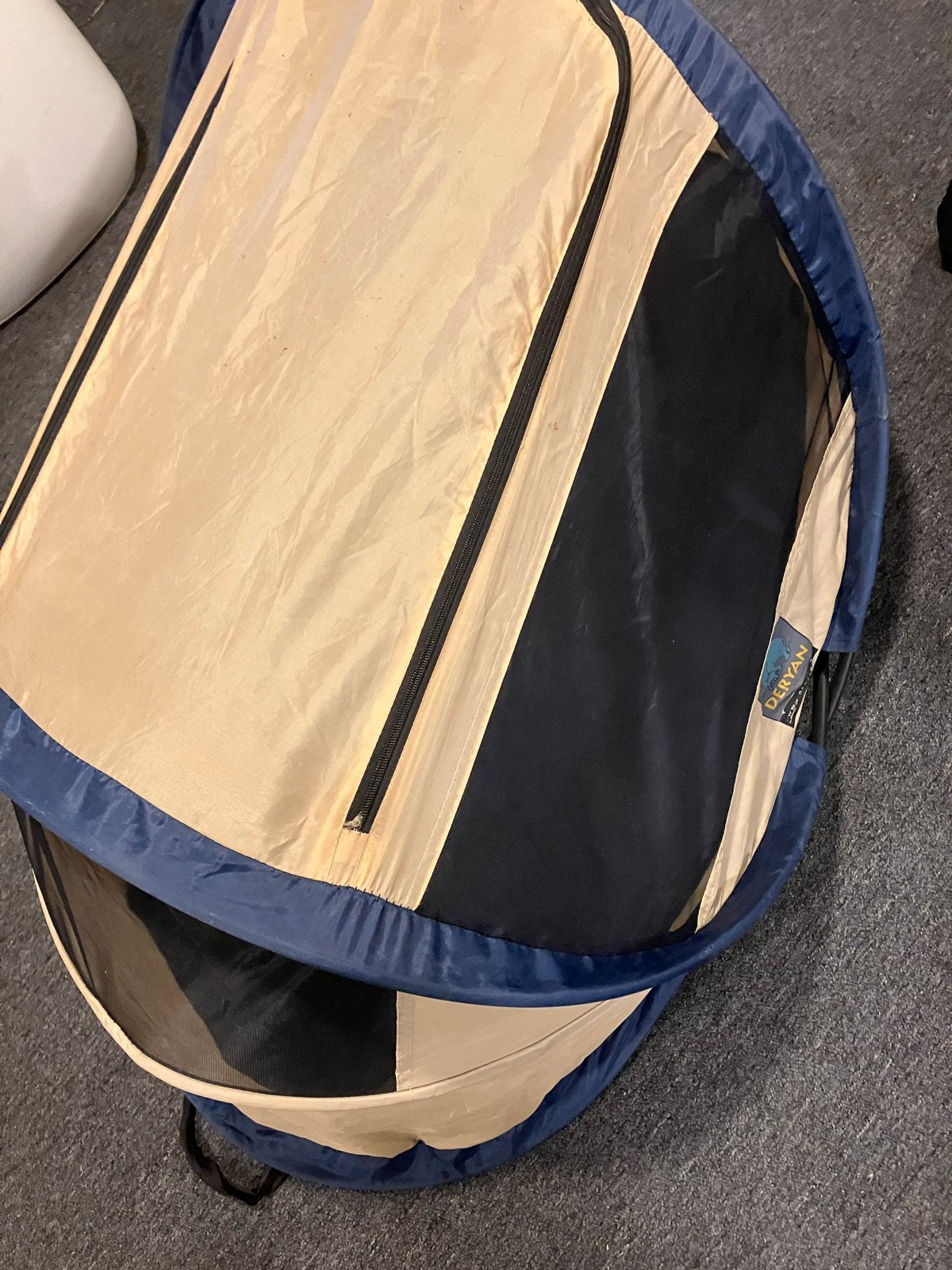 Deryan slaaptent - Compact en comfortabel, Caravans en Kamperen, Tenten, Gebruikt, Ophalen of Verzenden