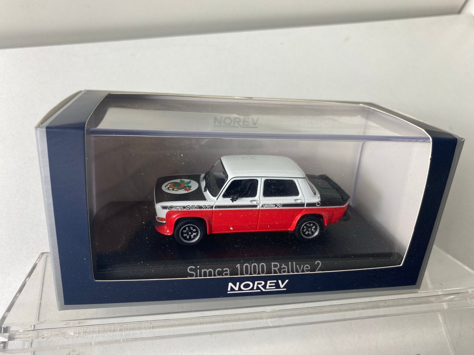 1:43 SIMCA 1000 rallye 2-coupe SRT-nieuw in ovp, Ophalen of Verzenden, Nieuw, Auto, Norev